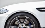 BMW M5 Alpine White by H&R and EAS 2017 года